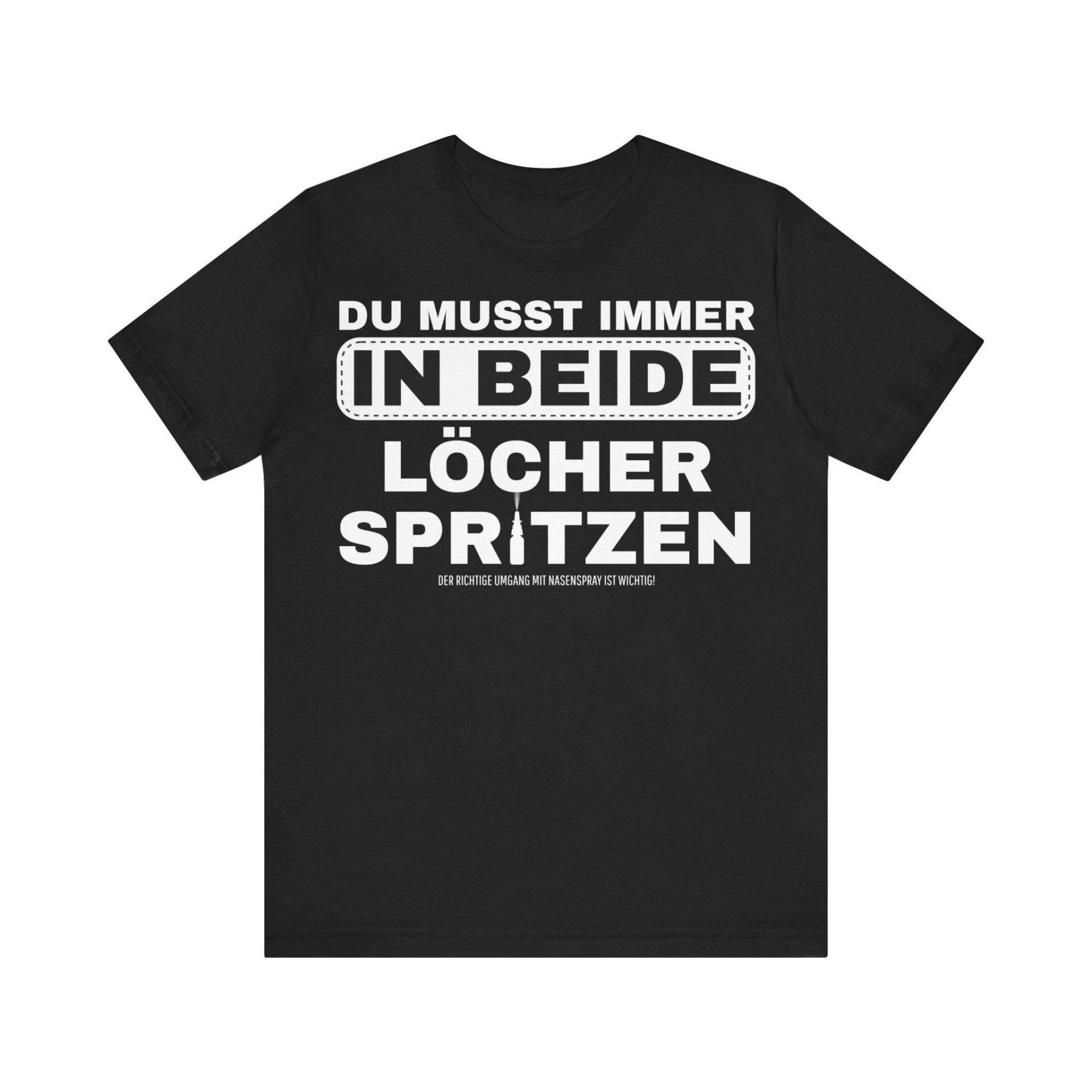 Lustiges Nasenspray Shirt - Doppeldeutig Witzig Sarkasmus T-Shirt Frecher Spruch Schwarzer Humor Geschenk Wortspiel von Zwenshop