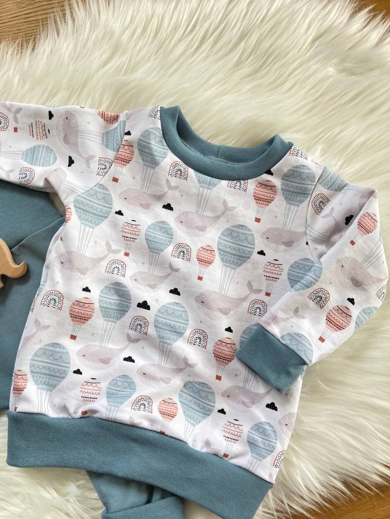 Pullover Sweater Baby Kleinkind Wal von ZwergalStube