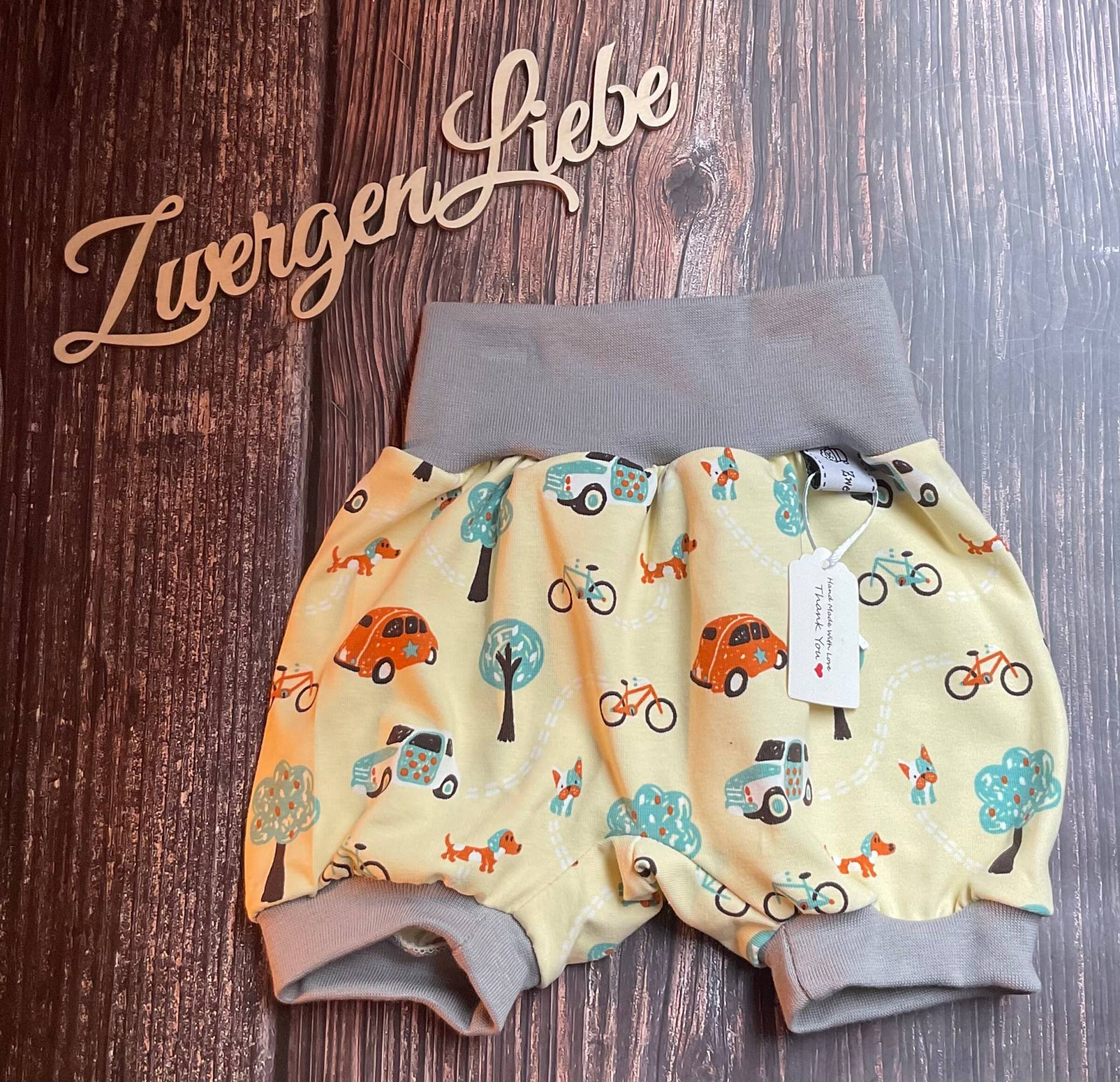 Kurze Pumphose, Sommerhose, Shorts Kurze Pumphose, Sommerhose, Shorts von ZwergenLiebe93492