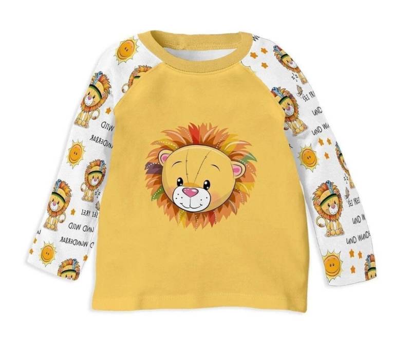 Pullover Löwe Kinder | Kleiner Frei, Wild, Wunderbar Kleidung Junge Mädchen Baby Sweatshirt Kindergarten Krippe von ZwergenNaehstuebchen