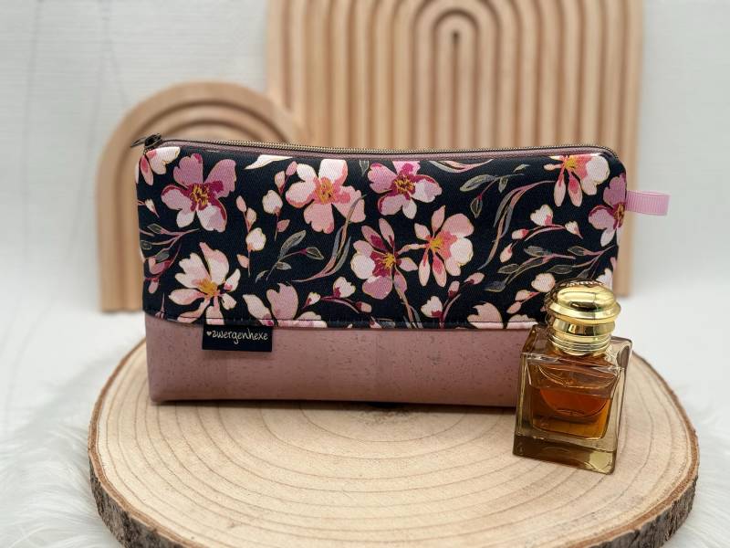 Kosmetiktasche/Federmäppchen Canvas/Kork Kosmetiktasche/Federmäppchen Canvas/Kork von Zwergenhexe