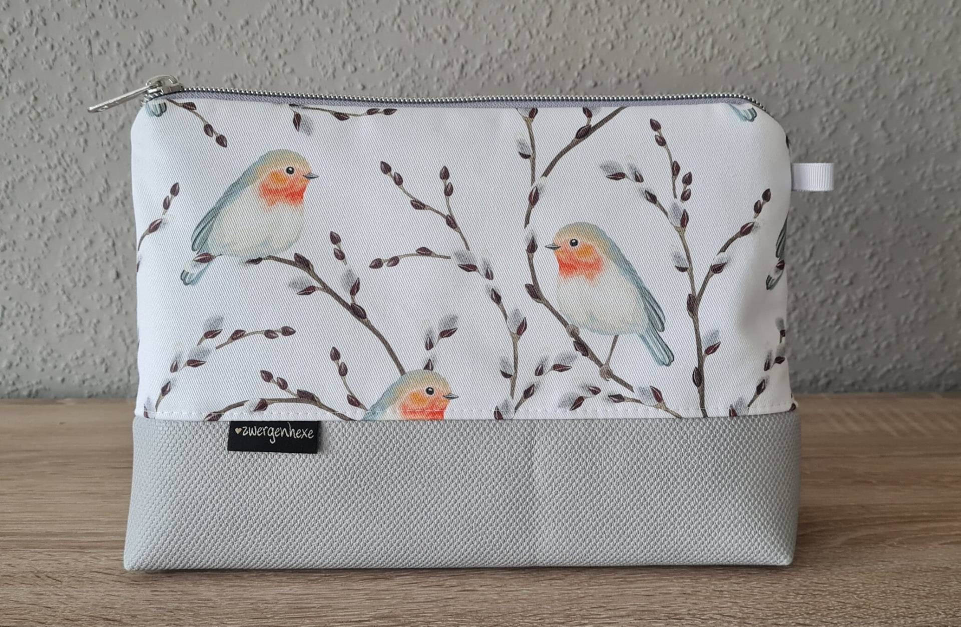 Kulturtasche Baumwolle/Kunstleder Mit Innenfach Kulturtasche Baumwolle/Kunstleder Mit Innenfach von Zwergenhexe