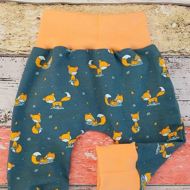 Pumphose Fuchs 50-62 Oder Als Set Mit Halstuch, Mitwachshose von ZwergnaseDE