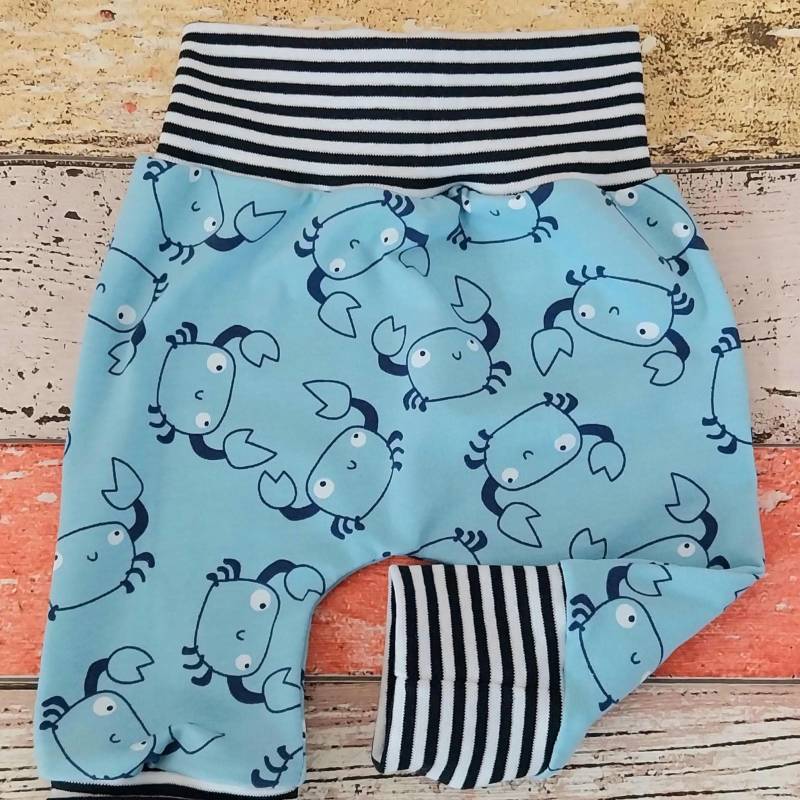 Pumphose Krebs 50-104 Oder Als Set Mit Halstuch, Mitwachshose von ZwergnaseDE