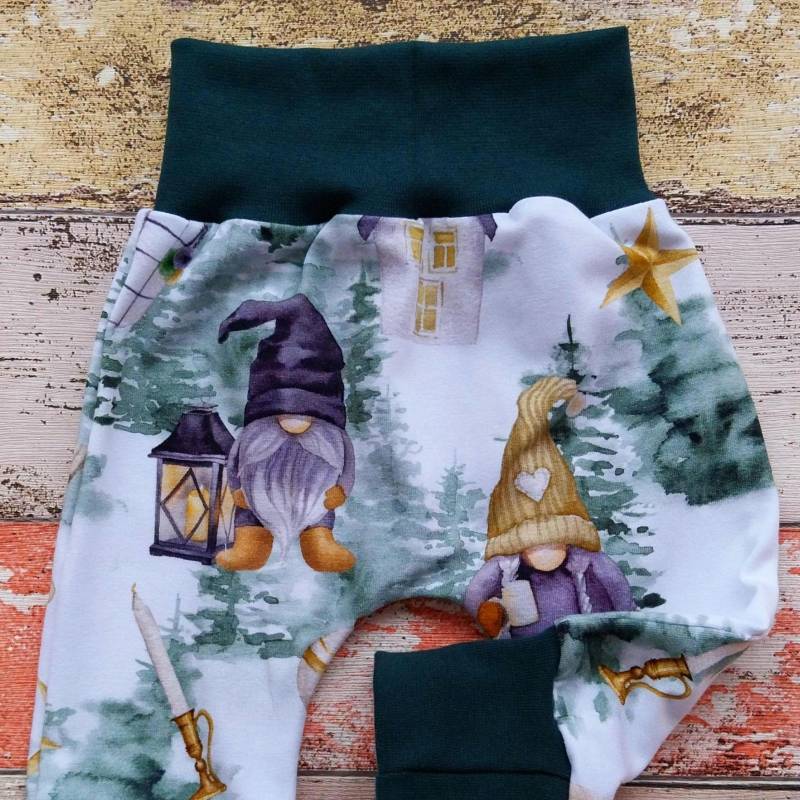 Pumphose Wichtel 50-104 Oder Als Set Mit Halstuch Pumphose Wichtel 50-104 Oder Als Set Mit Halstuch von ZwergnaseDE