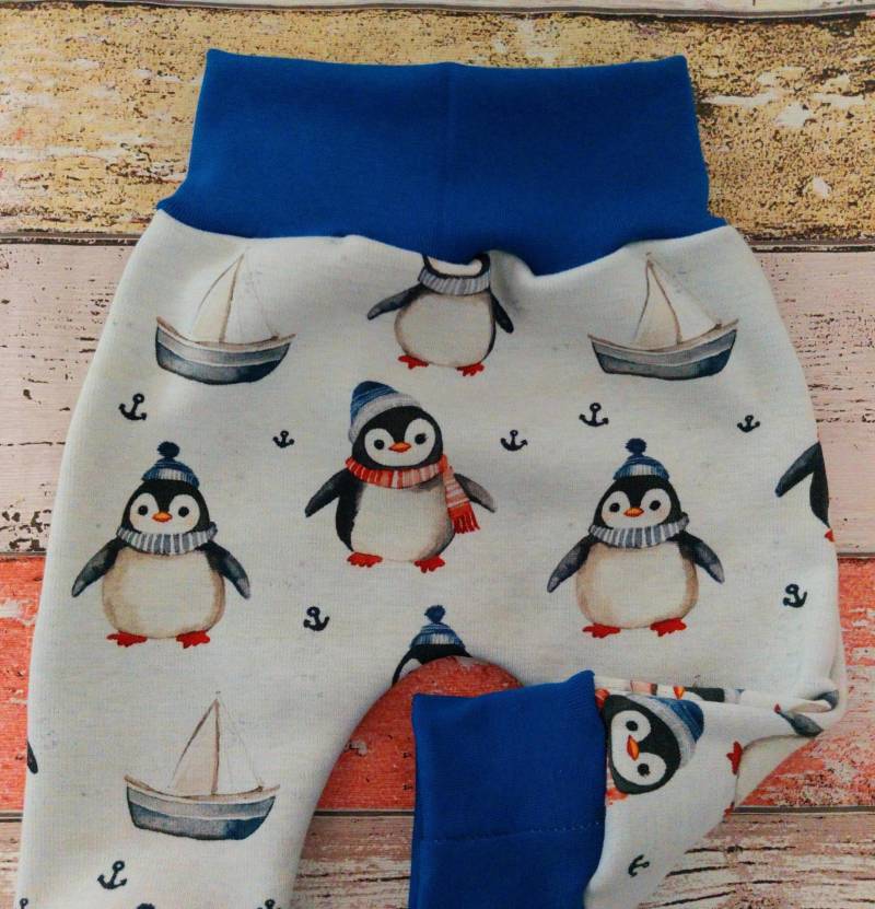 Warme Pumphose Gefüttert Mit Alpenfleece Pinguin 50-98, Mitwachshose von ZwergnaseDE