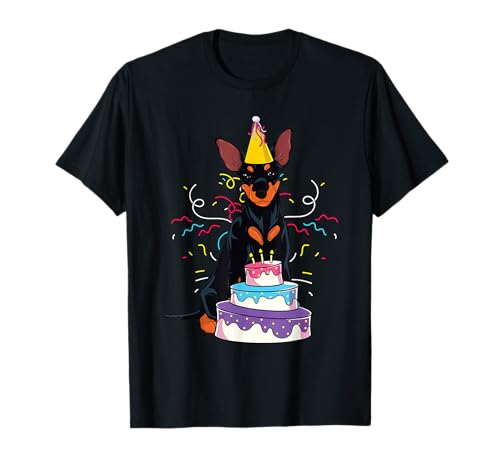 Pinscher Kinder Geburtstag Hund Haustier Zwergpinscher T-Shirt Pinscher Kinder Geburtstag Hund Haustier Zwergpinscher T-Shirt von Zwergpinscher Hunderasse Pinscher Hunde