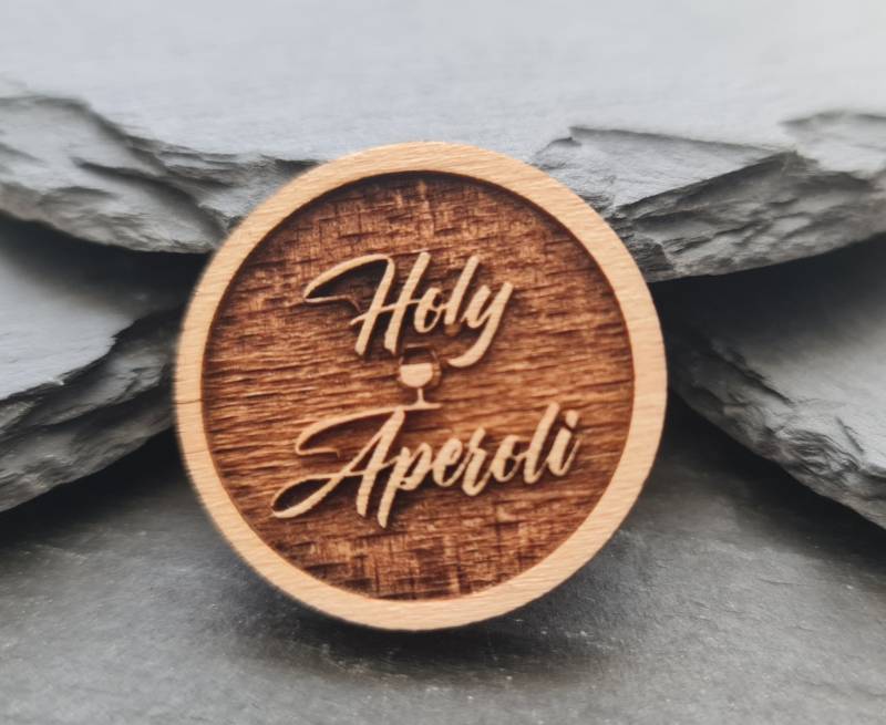 Trachten Anstecker Holy Aperoli, Hutpin/Anstecker Für Trachtenhut, Dirndl Und Weste Trachten Anstecker Holy Aperoli, Hutpin/Anstecker Für Trachtenhut, Dirndl Und Weste von Zwickerl