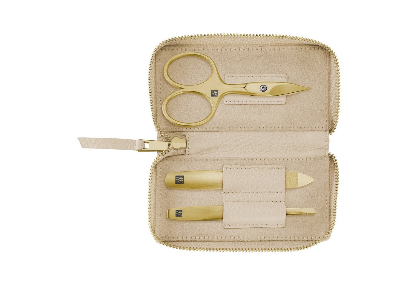 Zwilling Maniküre-Pediküre-Set Zwilling Maniküre Pediküre Set 3tlg. mit Kombi-Nagelschere, beige, 3-tlg. von Zwilling