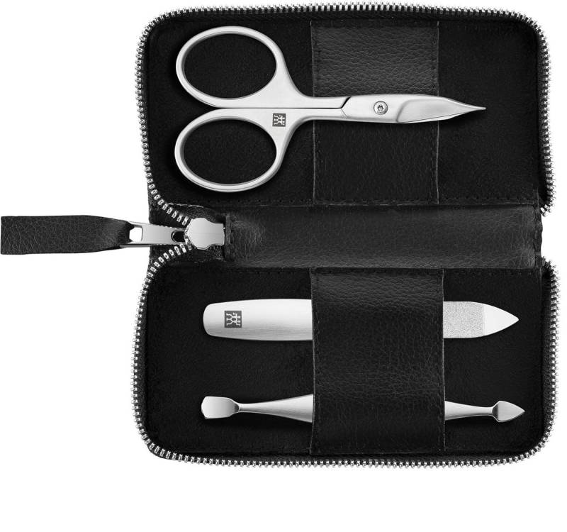 Zwilling Maniküre-Pediküre-Set Zwilling Professionelle Premium Maniküre Set 3 tlg. vegan, schwarz, 3-tlg. von Zwilling