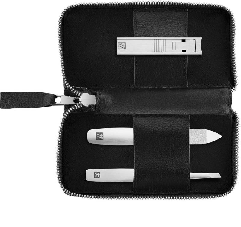 Zwilling Maniküre-Pediküre-Set Zwilling Professionelle Premium Maniküre Set 3 tlg. vegan, schwarz, 3-tlg. von Zwilling