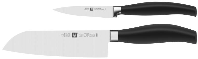 Zwilling Messer-Set "***** FIVE STAR" Made in Germany, Sonderschmelze, Ergonomisch, 2-tlg. von Zwilling