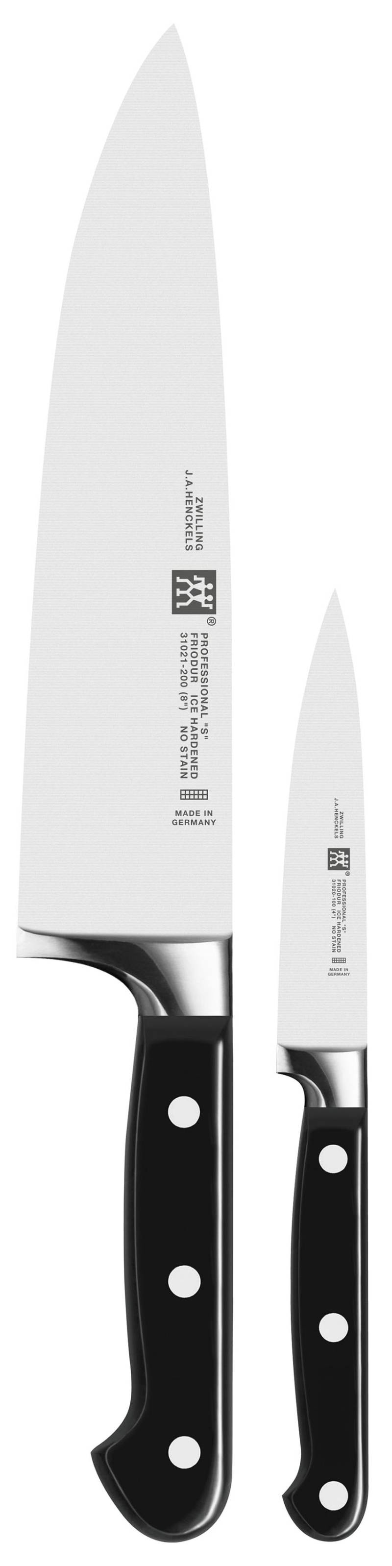 Zwilling Messer-Set "Pro" Edelstahl 18/10, aus einem Stück geschmiedet von Zwilling