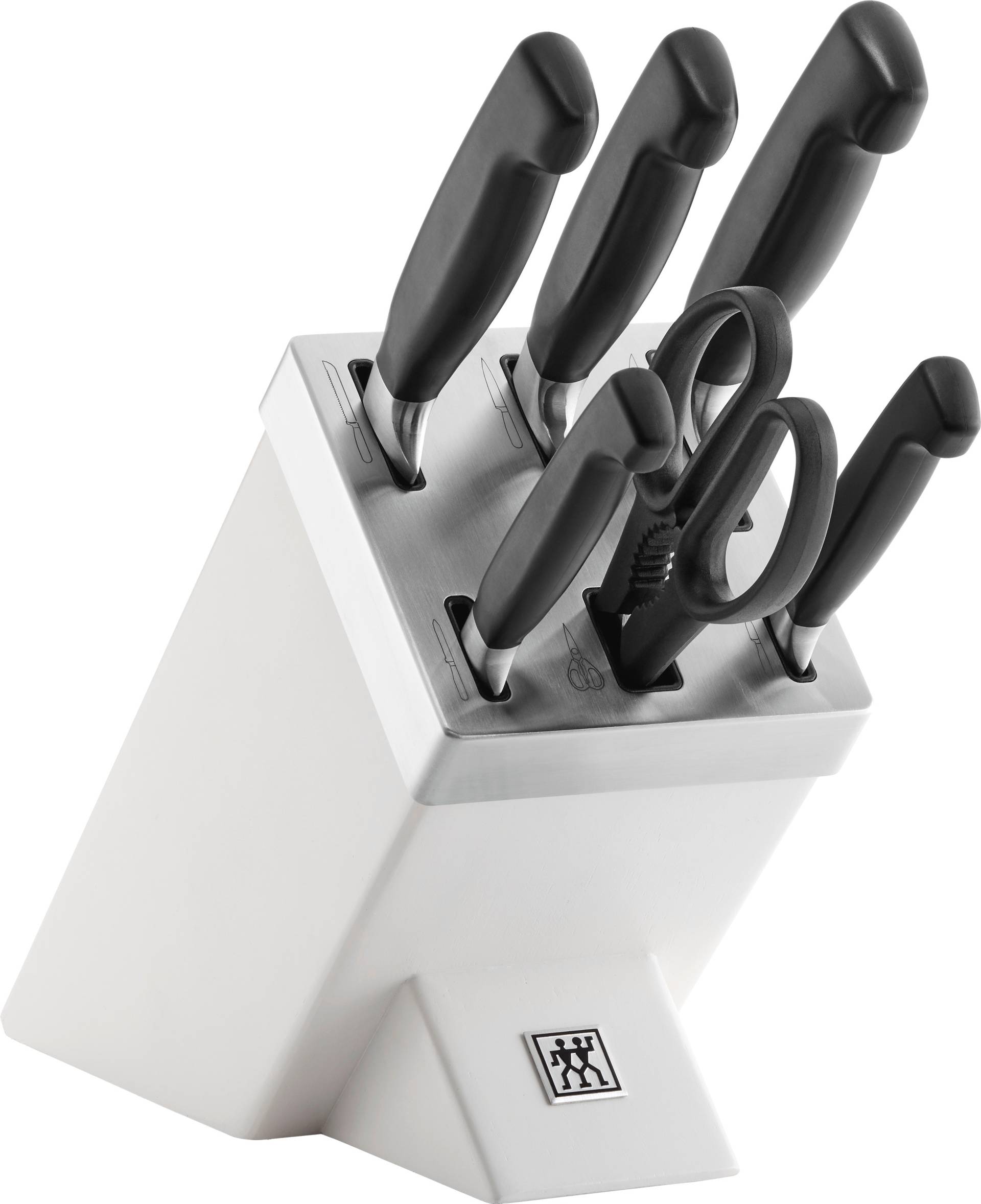 Zwilling Messerblock "****Vier Sterne" 7 Stk. selbstschärfend von Zwilling