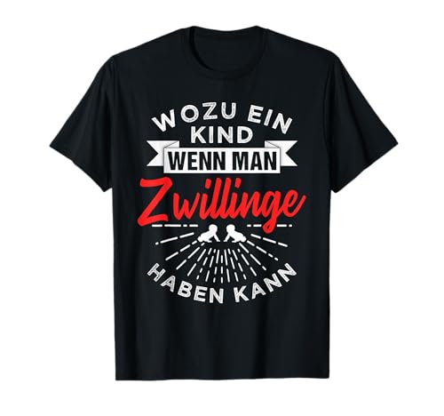 Zwillinge Baby und Kinder Schwangerschaft Designs T-Shirt für Zwillingsmütter, Schwarz, S, Kurzarm, Rundhals, Klassisch, EU Klein Zwillinge Baby und Kinder Schwangerschaft Designs T-Shirt für Zwillingsmütter, Schwarz, S, Kurzarm, Rundhals, Klassisch, EU Klein von Zwillinge Baby und Kinder Schwangerschaft Designs