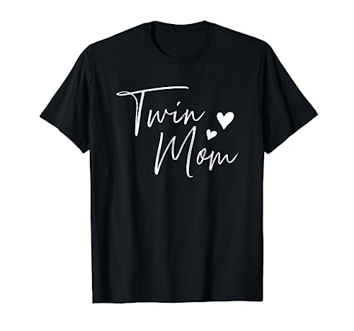 Zwillinge Mama Twin Mom T-Shirt von Zwillinge Geschenke