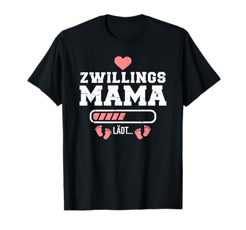 Zwillinge Mama lädt Ladebalken T-Shirt Zwillinge Mama lädt Ladebalken T-Shirt von Zwillinge Geschenke