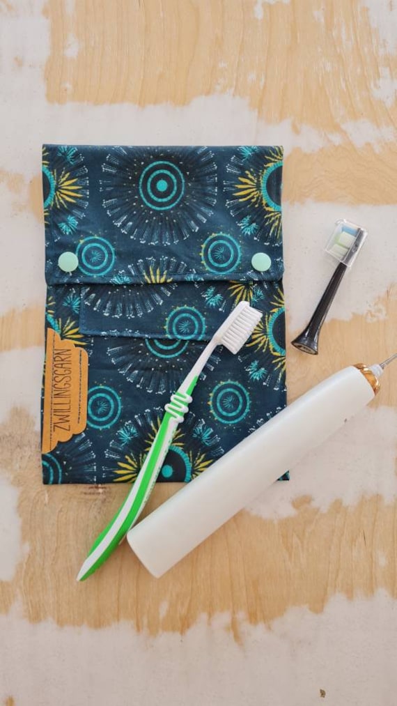 Tasche Für Zahnpflege, , Circle " von Zwillingsgarn