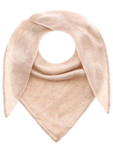 Zwillingsherz 100% Kaschmir Dreieckstuch Stola Schal für Damen Mädchen Frauen - Hochwertiges Cashmere Halstuch Uni Design - Umschlagtuch – warm weich kuschelig - Damenschal für Frühling Herbst Winter von Zwillingsherz