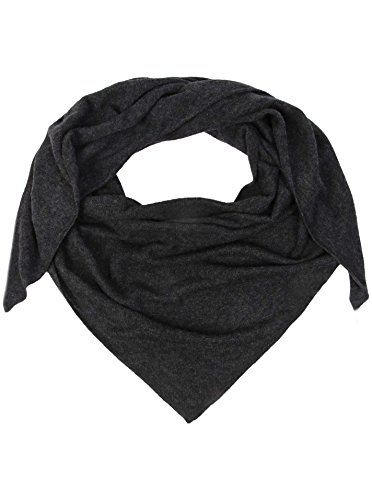 Zwillingsherz 100% Kaschmir Dreieckstuch für Damen - Hochwertiges Cashmere Tuch weich luxuriös Oversize XXL Stola Schultertuch - warmer Damenschal Frühling Herbst Winter edles Accessoire & elegant von Zwillingsherz