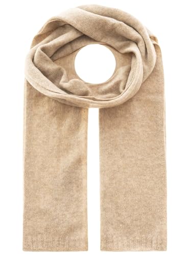 Zwillingsherz 100% Kaschmir Schal für Damen - Uni Cashmere Tuch weich luxuriös XXL Oversize Stola Schultertuch warmer Damenschal Herbst Winter - edles Accessoire stylisch elegant komfortabel Strick von Zwillingsherz