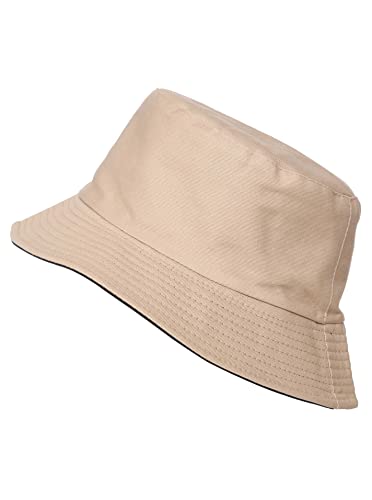 Zwillingsherz Bucket Hat - Fischerhut für Damen Herren Jungen und Mädchen Uni Unisex - Hochwertiger und wendarer Hut - perfekt geeignet für Frühling Sommer Herbst von Zwillingsherz