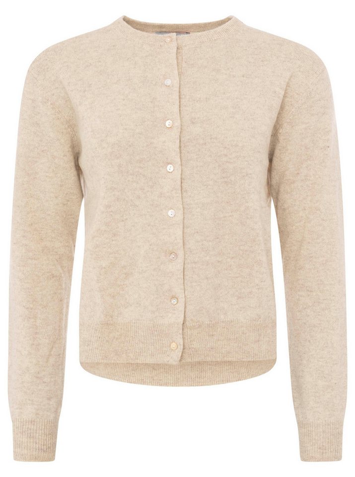 Zwillingsherz Cardigan 100% Kaschmir Cardigan "Perlmutt Knöpfe" 100% Kaschmir, Knopfleiste, Perlmutt Knöpfe von Zwillingsherz