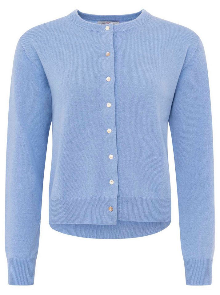 Zwillingsherz Cardigan 100% Kaschmir Cardigan "Perlmutt Knöpfe" 100% Kaschmir, Knopfleiste, Perlmutt Knöpfe von Zwillingsherz