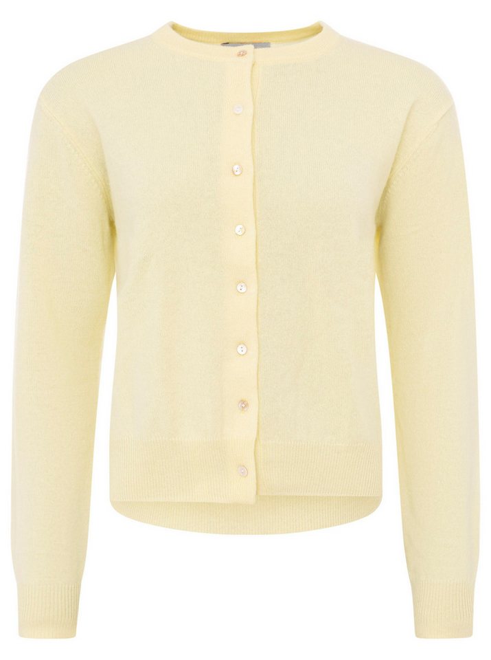 Zwillingsherz Cardigan 100% Kaschmir Cardigan "Perlmutt Knöpfe" 100% Kaschmir, Knopfleiste, Perlmutt Knöpfe von Zwillingsherz