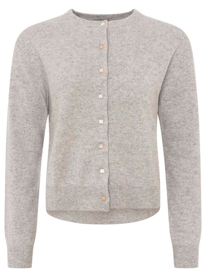 Zwillingsherz Cardigan 100% Kaschmir Cardigan "Perlmutt Knöpfe" 100% Kaschmir, Knopfleiste, Perlmutt Knöpfe von Zwillingsherz