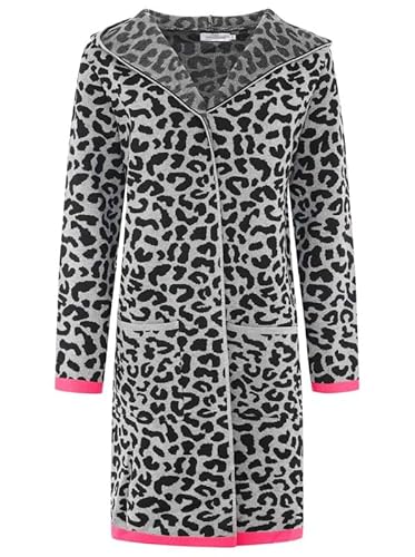 Zwillingsherz Cardigan Hoodiejacke Strickjacke Sweatjacke Damen Langarm Gr. S bis 2XL von Zwillingsherz