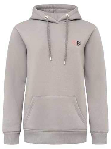 Zwillingsherz Damen Hoodie mit Kapuze – Kuscheliger Oversize Kapuzenpullover – Weicher Sweatshirt Pullover für Frauen Aufdruck – Stylischer Look für Frühling, Herbst & Winter – Loungewear Mode Herzen von Zwillingsherz