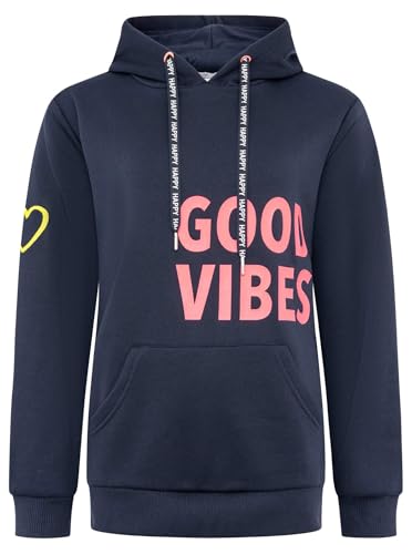 Zwillingsherz Damen Hoodie mit Kapuze – Kuscheliger Oversize Kapuzenpullover – Weicher Sweatshirt Pullover für Frauen Aufdruck – Stylischer Look für Frühling, Herbst & Winter – Loungewear Mode Smile von Zwillingsherz