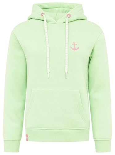 Zwillingsherz Damen Pullover Hoodie Sweatshirt Pulli Hoody mit Kapuze Damenbekleidung Herbst Übergangspullover Moin Hoodie Kapuzenpullover Wintermode Frauen von Zwillingsherz