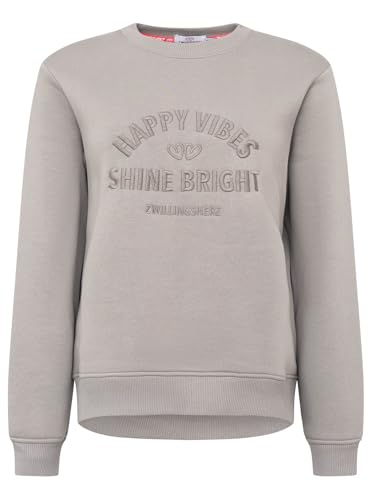 Zwillingsherz Damen Sweater – Kuscheliger Oversize Frauen Sweater – Weicher Sweatshirt Pullover für Frauen Aufdruck – Stylisch für Frühling, Herbst & Winter – Loungewear Mode Zwei Herzen von Zwillingsherz