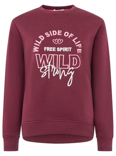 Zwillingsherz Damen Sweatshirt – Langer bequemer Pullover aus Baumwolle - Frauen Damenpullover Loungewear Mode - Freizeitpullover Casual Damen - Damen Sweater Frühling Herbst Winter Neon Aufdruck von Zwillingsherz