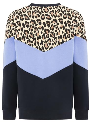 Zwillingsherz Damen Sweatshirt – Langer bequemer Pullover aus Baumwolle - Frauen Damenpullover Loungewear Mode - Freizeitpullover Casual - Damen Sweater Frühling Herbst Winter Leo Blockstreifen Zwillingsherz Damen Sweatshirt – Langer bequemer Pullover aus Baumwolle - Frauen Damenpullover Loungewear Mode - Freizeitpullover Casual - Damen Sweater Frühling Herbst Winter Leo Blockstreifen von Zwillingsherz