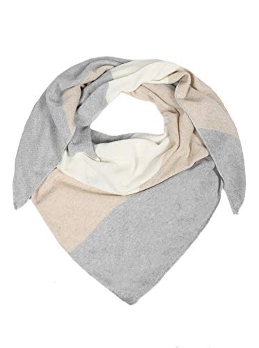 Zwillingsherz Dreieckstuch Stola Schal aus Kaschmir und Wolle für Damen Mädchen Jungen Kinder - Hochwertiges Cashmere Halstuch mit elegantem Muster Motiv - Damenschal für Sommer Herbst Winter von Zwillingsherz