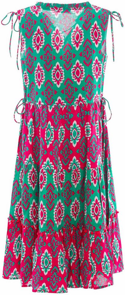 Zwillingsherz Druckkleid mit Bindebändern von Zwillingsherz