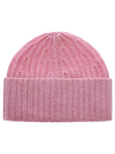 Zwillingsherz 100% Kaschmir Beanie – Strickmütze aus Cashmere – Hochwertige Grobstrick Mütze für Damen – Wintermütze One Size – Weiche & warme Mütze – Premium Qualität für Herbst, Winter & Frühling von Zwillingsherz
