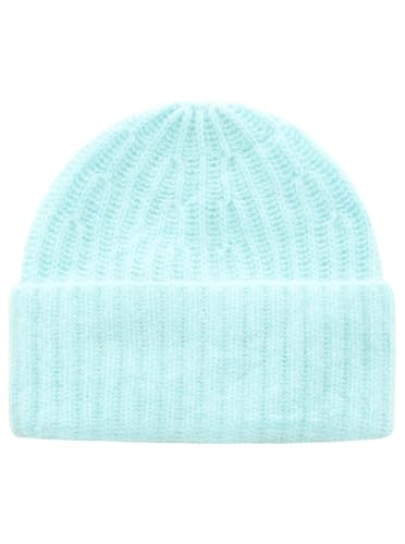 Zwillingsherz 100% Kaschmir Beanie – Strickmütze aus Cashmere – Hochwertige Grobstrick Mütze für Damen – Wintermütze One Size – Weiche & warme Mütze – Premium Qualität für Herbst, Winter & Frühling von Zwillingsherz
