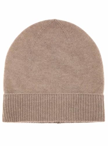 Zwillingsherz Grobstrick-Wintermütze aus 100% Kaschmir - Hochwertige Unisex Strickmütze im Uni Design für Damen Jungen Mädchen - Hat – One Size – Cashmere – warm & weich im Frühjahr Herbst & Winter von Zwillingsherz