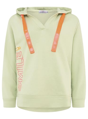 Zwillingsherz Damen Hoodie mit Kapuze – Kuscheliger Oversize Kapuzenpullover – Weicher Sweatshirt Pullover für Frauen Aufdruck – Stylischer Look für Frühling, Herbst & Winter – Loungewear Mode Smile von Zwillingsherz
