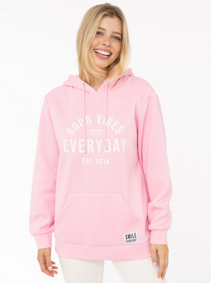 Zwillingsherz Hoodie "Everyday" Mini-Me,mit Stickerei und positiver Botschaft von Zwillingsherz