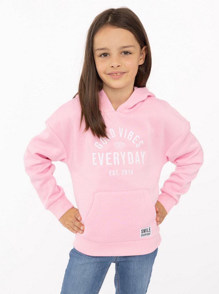 Zwillingsherz Hoodie "Everyday" Mini-Me,mit Stickerei und positiver Botschaft von Zwillingsherz