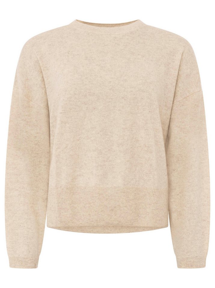 Zwillingsherz Kaschmirpullover Kastiger Rundhalspullover von Zwillingsherz