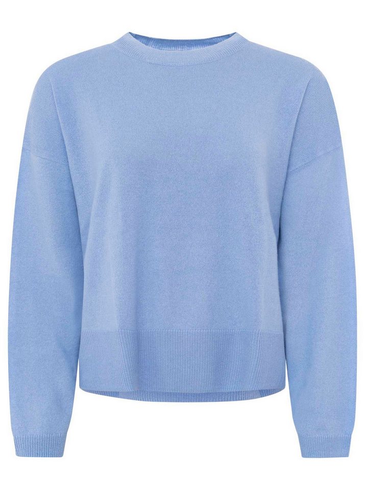Zwillingsherz Kaschmirpullover Kastiger Rundhalspullover von Zwillingsherz
