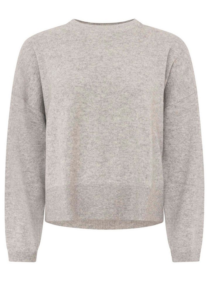 Zwillingsherz Kaschmirpullover Kastiger Rundhalspullover von Zwillingsherz