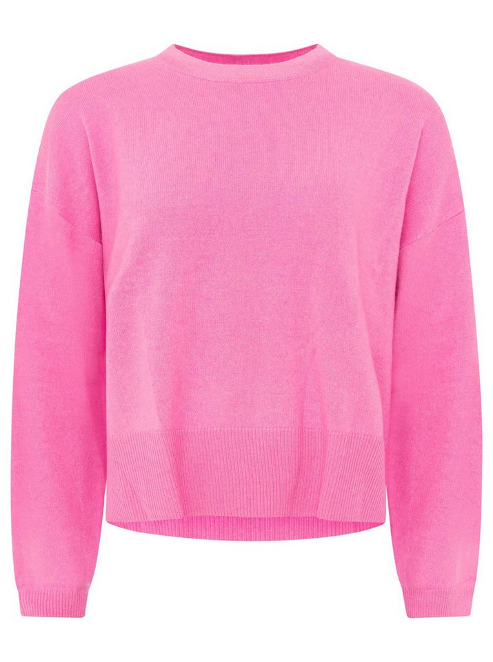 Zwillingsherz Kaschmirpullover Kastiger Rundhalspullover von Zwillingsherz