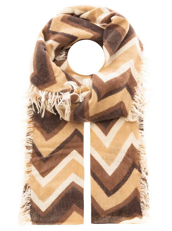 Zwillingsherz Kaschmirschal 100% XXL Kaschmir Fransenschal von Zwillingsherz